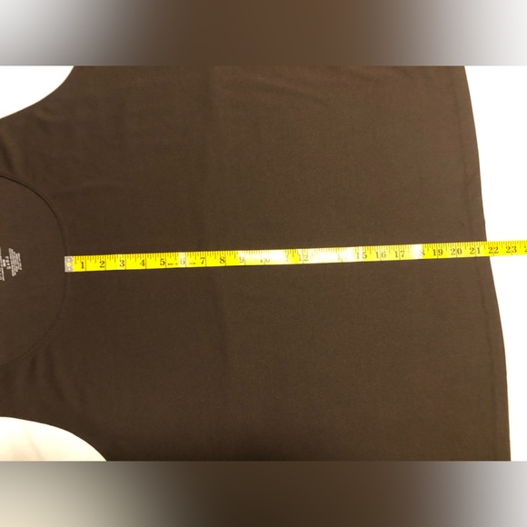 Lane Bryant, NWT, brown polyester tank, 26/28 - Picture 12 of 12